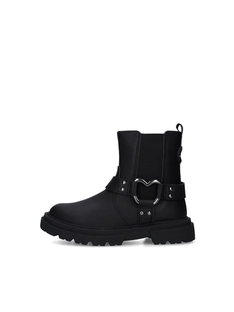 STIVALI TACCO BASSO 8977500 BAMBINA NERO