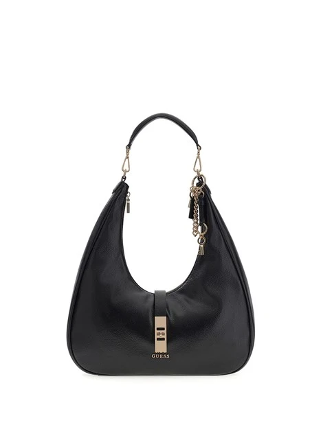 BORSA A SPALLA HWBG9897020 BROOKE HOBO DONNA NERO