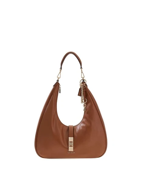BORSA A SPALLA HWBG9897020 BROOKE HOBO DONNA  CUOIO