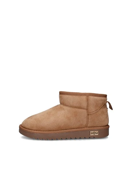 STIVALETTI TACCO BASSO T-470-W DONNA BEIGE