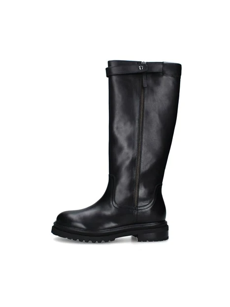 STIVALI TACCO BASSO J-473 DONNA NERO