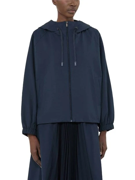 GIACCA CORTA ANTIVENTO DONNA BLU