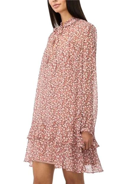 VESTITO CORTO STAMPA FLOREALE