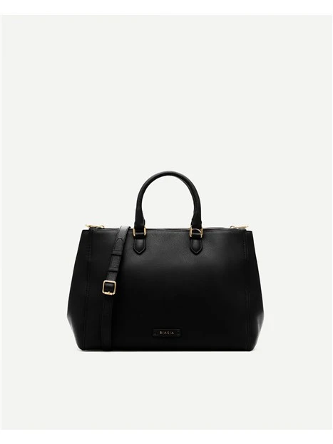 BORSA A SPALLA BIBP9DN01 DONNA NERO