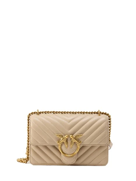 BORSA A TRACOLLA LOVE ONE MINI 100074A0GK DONNA BEIGE