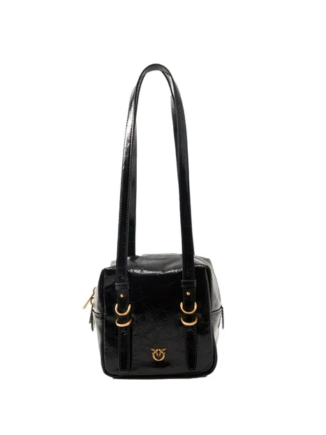 BORSA A TRACOLLA CUBIC BAG 106465A315 DONNA NERO