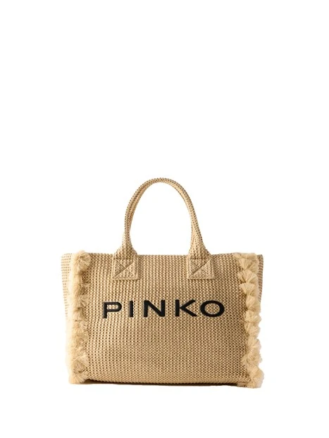 BORSA SHOPPER BEACH 106673A39Y DONNA MARRONE