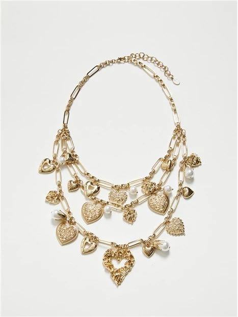 COLLANA MULTI GIRO DONNA ORO