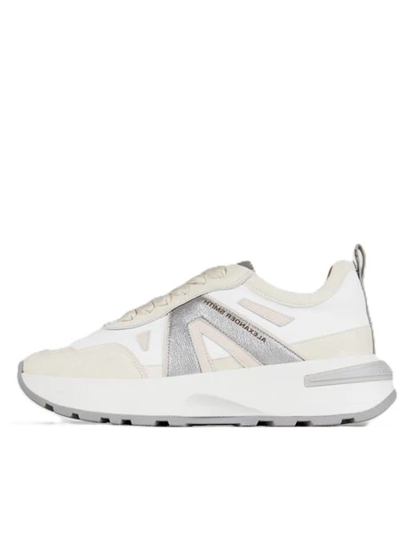 SNEAKERS BASSE ASBDLPW-2153-FSV DONNA BIANCO