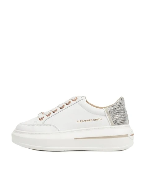 SNEAKERS BASSE ASBDLSW-1869-WSV DONNA BIANCO