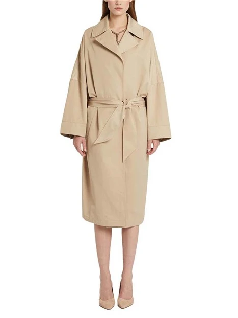 TRENCH CON REVER CLASSICO DONNA BEIGE