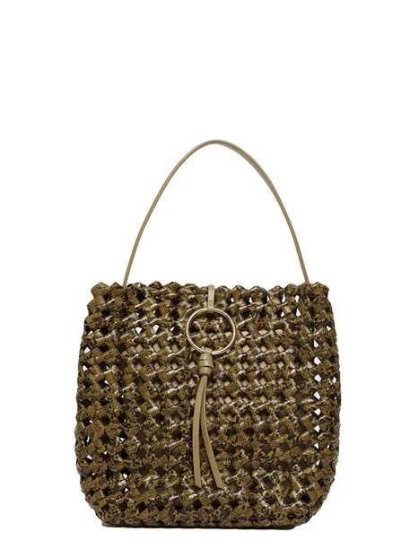 BORSA A SPALLA  MLAOTTICO DONNA MARRONE