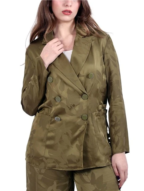 BLAZER CHIUSURA DOPPIOPETTO DONNA VERDE