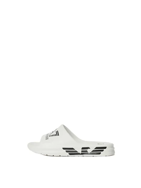 CIABATTE 7X000356AF18618 UOMO BIANCO