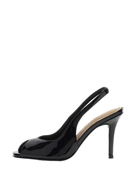 SANDALI TACCO ALTO KISELLE FLJKLKPAF07 DONNA NERO