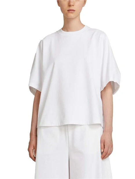 BLUSA MANICHE A PALLONCINO DONNA BIANCO