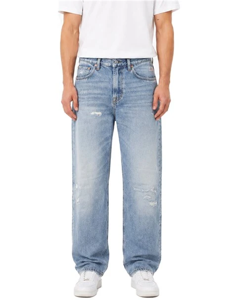 JEANS REGULAR LINEA AMPIA UOMO BLU
