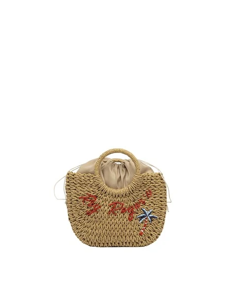 BORSA A MANO RND90344CS52XXXX DONNA BEIGE