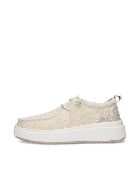 SNEAKERS BASSE JL61530A DONNA BEIGE
