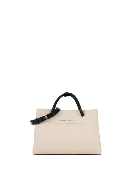 BORSA A MANO VBSA0D02 DONNA AVORIO NAT/ NERO