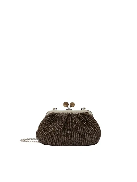 BORSA A MANO PASTICCINO WKAPALMAS DONNA  MARRONE