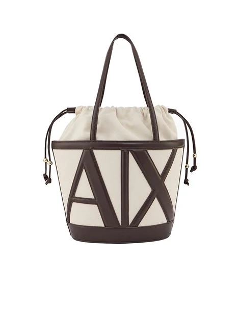 BORSA A SPALLA XW002607AF22635 DONNA BEIGE