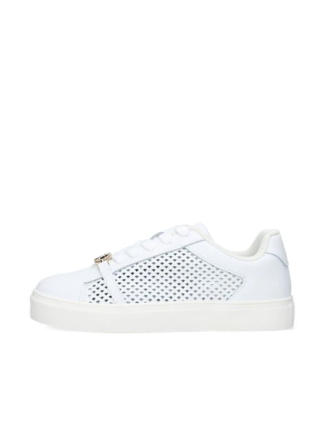 SNEAKERS BASSE BA6063PX246 DONNA BIANCO