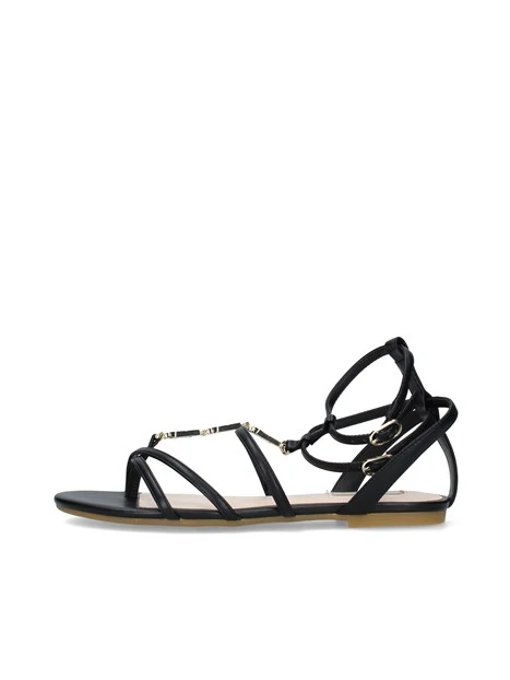 SANDALI SA6123EX014 DONNA NERO