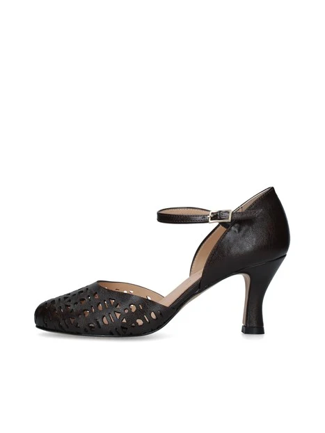 DÉCOLLETÉ 711K029 DONNA MARRONE