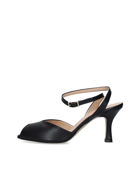 SANDALI TACCO ALTO 2542002 DONNA NERO