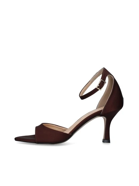 SANDALI TACCO ALTO 2526004 DONNA MARRONE