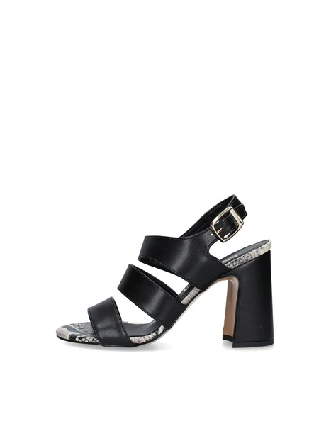 SANDALI 6293F055 DONNA NERO