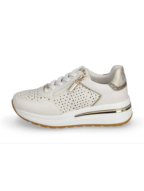 SNEAKERS BASSE V35302Z DONNA BIANCO