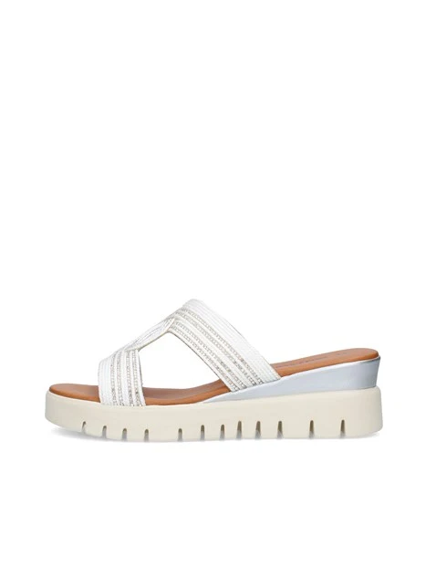 CIABATTE 24250 DONNA ARGENTO