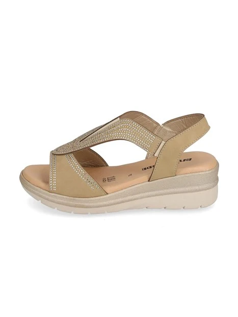 SANDALI 55565 DONNA CUOIO