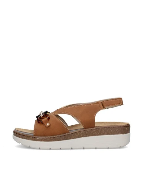 SANDALI 55622 DONNA CUOIO