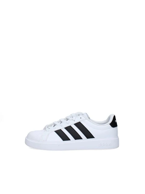 SNEAKERS BASSE JQ6146 UNISEX BAMBINO BIANCO