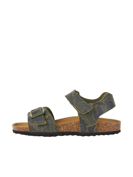 SANDALI BASSI J028LB00004 BAMBINO VERDE