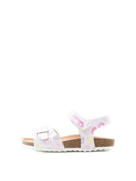 SANDALI J028MC00004 BAMBINA BIANCO