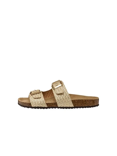 CIABATTE D35LSL00047 DONNA ORO