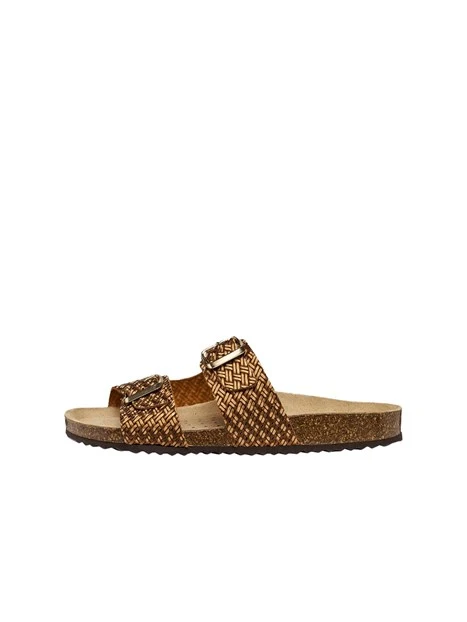 CIABATTE D35LSL00047 DONNA BRONZO