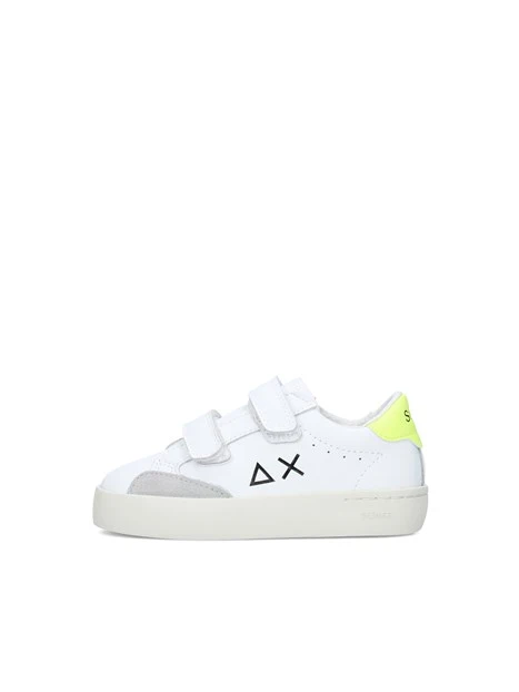 SNEAKERS BASSE Z36338B BAMBINO BIANCO GIALLO