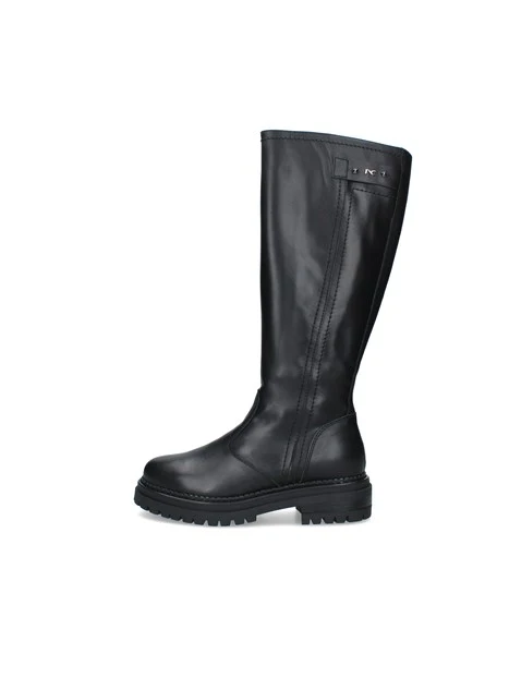 STIVALI TACCO BASSO I308957D DONNA NERO