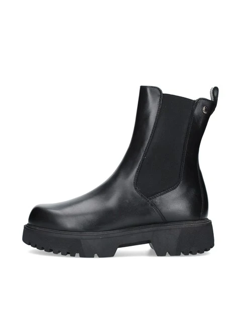 STIVALETTI TACCO BASSO I309112D DONNA NERO