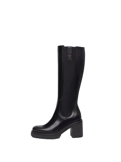 STIVALI TACCO BASSO I309162D DONNA NERO