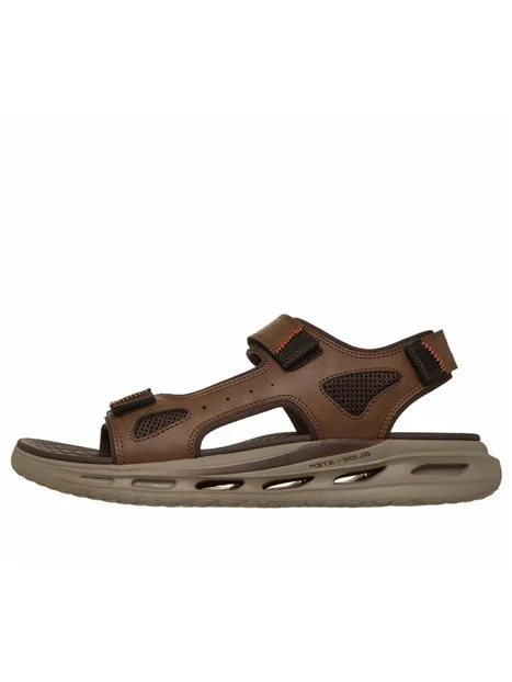 SANDALI 211371 UOMO MARRONE