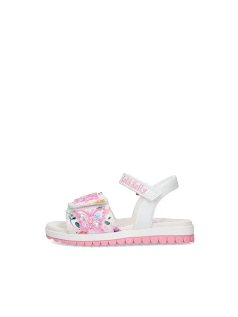 SANDALI LKCD5501B00 BAMBINA BIANCO