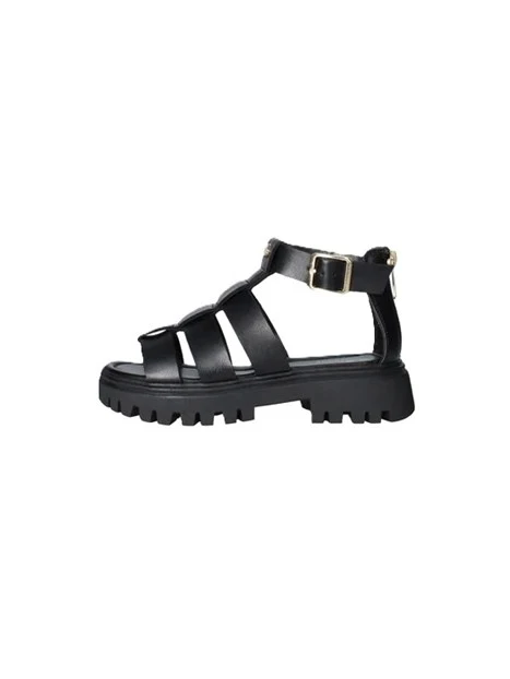 SANDALI T-611-W DONNA NERO