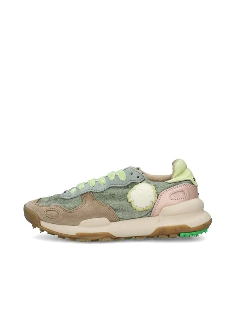 SNEAKERS BASSE CHACRONA-LINEN DONNA BEIGE