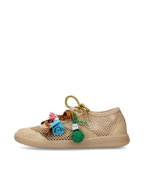 SNEAKERS BASSE 13ACC-R DONNA MARRONE